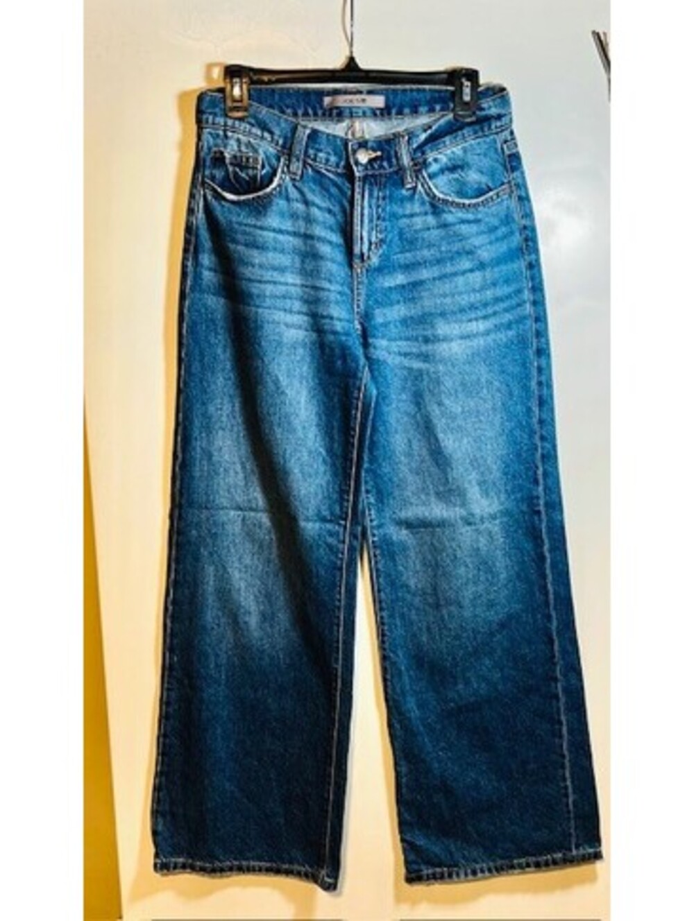JOE'S JEANS low-rise wide-leg jeans (size 26)